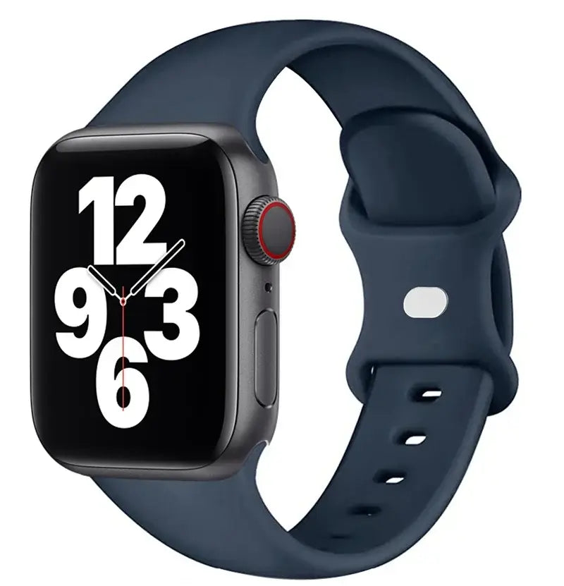 Siliconen Smartwatchband Waterbestendig Flexibel Sportbandje Zachte Horlogeband voor Actief Dagelijks Gebruik
