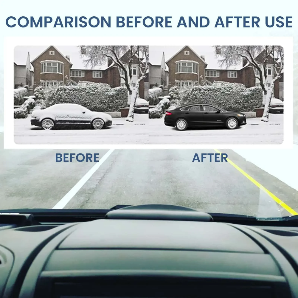 Elektrische IJsschraper voor Autoramen - Compact & Krachtig voor Winters Rijcomfort