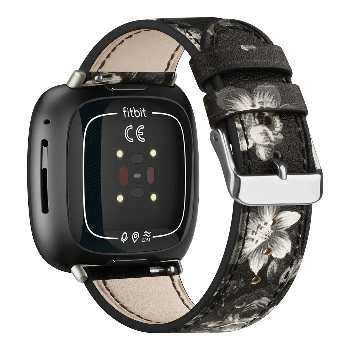 Leren Smartwatch Bandje Verstelbaar Sporthorloge Armband Vervanging Polsband voor Dames en Heren活动追踪