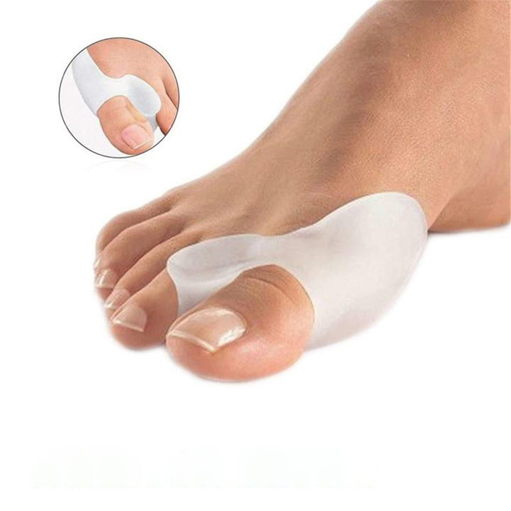 Teencorrector voor Hallux Valgus - Zachte Siliconen Teensteun Onzichtbaar - Dagelijks Draagcomfort in Schoenen