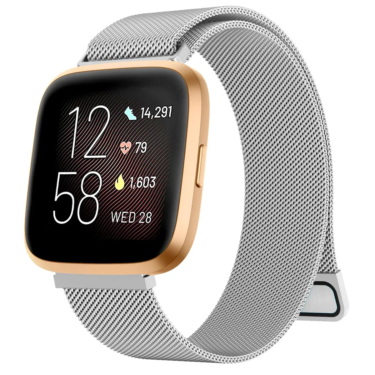 Metalen Smartwatch Horlogeband Staal Universeel Verstelbaar Lichtgewicht Verwisselbaar Polsband Accessoire