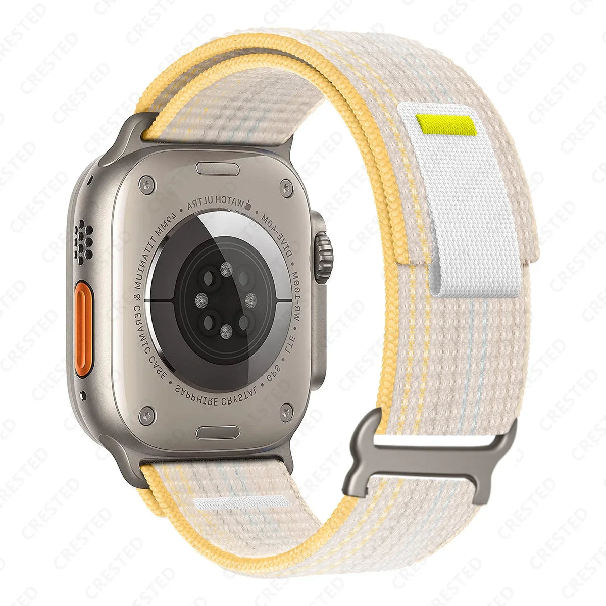 Nylon Smartwatchband Trail Loop - Verstelbaar Sportbandje met Duurzame Gesp - Veelkleurig Polsband Actief