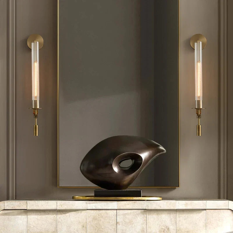 Moderne Wandlamp Goud - Elegante Muurverlichting voor Slaapkamer Woonkamer | Scandinavisch Design Wandspot