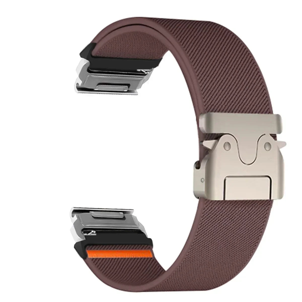 Nylon Smartwatch Bandje 22-26mm Militair Design Verstelbaar Unisex Polsband Sportief Universeel Compatibel