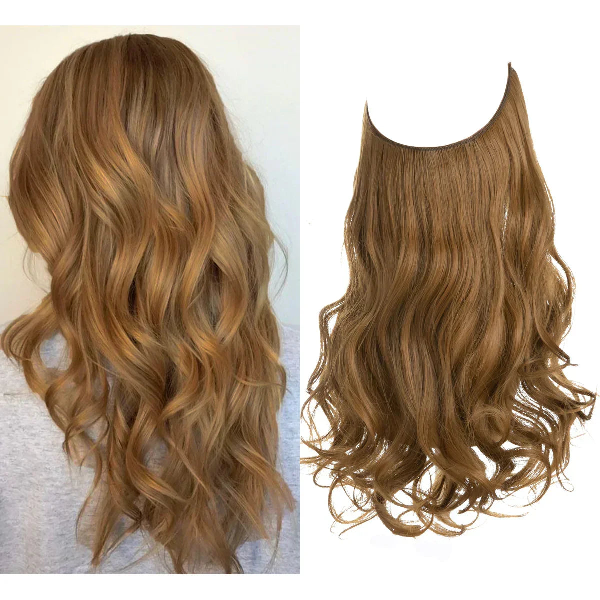 Haarextensions Echt Haar 100% Natuurlijk voor Volheid en Lengte | Hittebestendig | Natuurlijke Glans