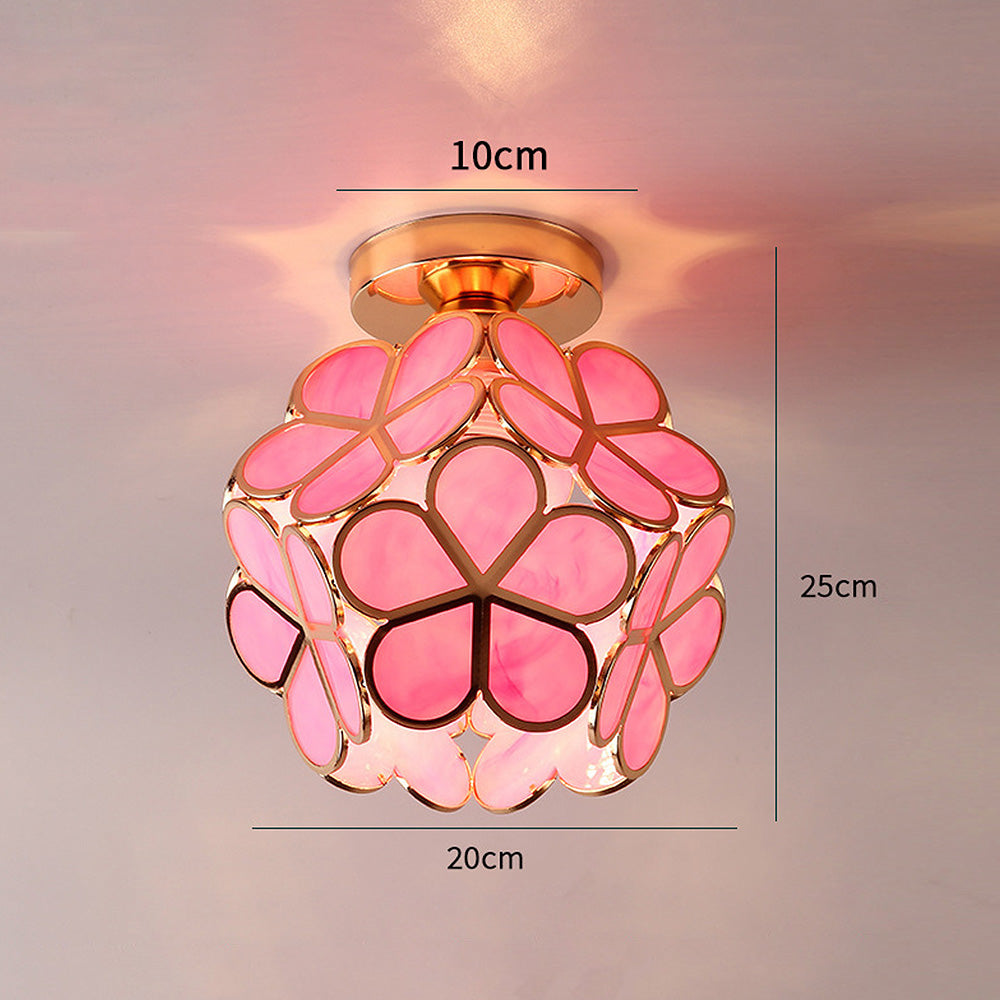 Floyem Bloemvormige Plafondlamp - Decoratieve Plafondverlichting voor Woonkamer & Slaapkamer
