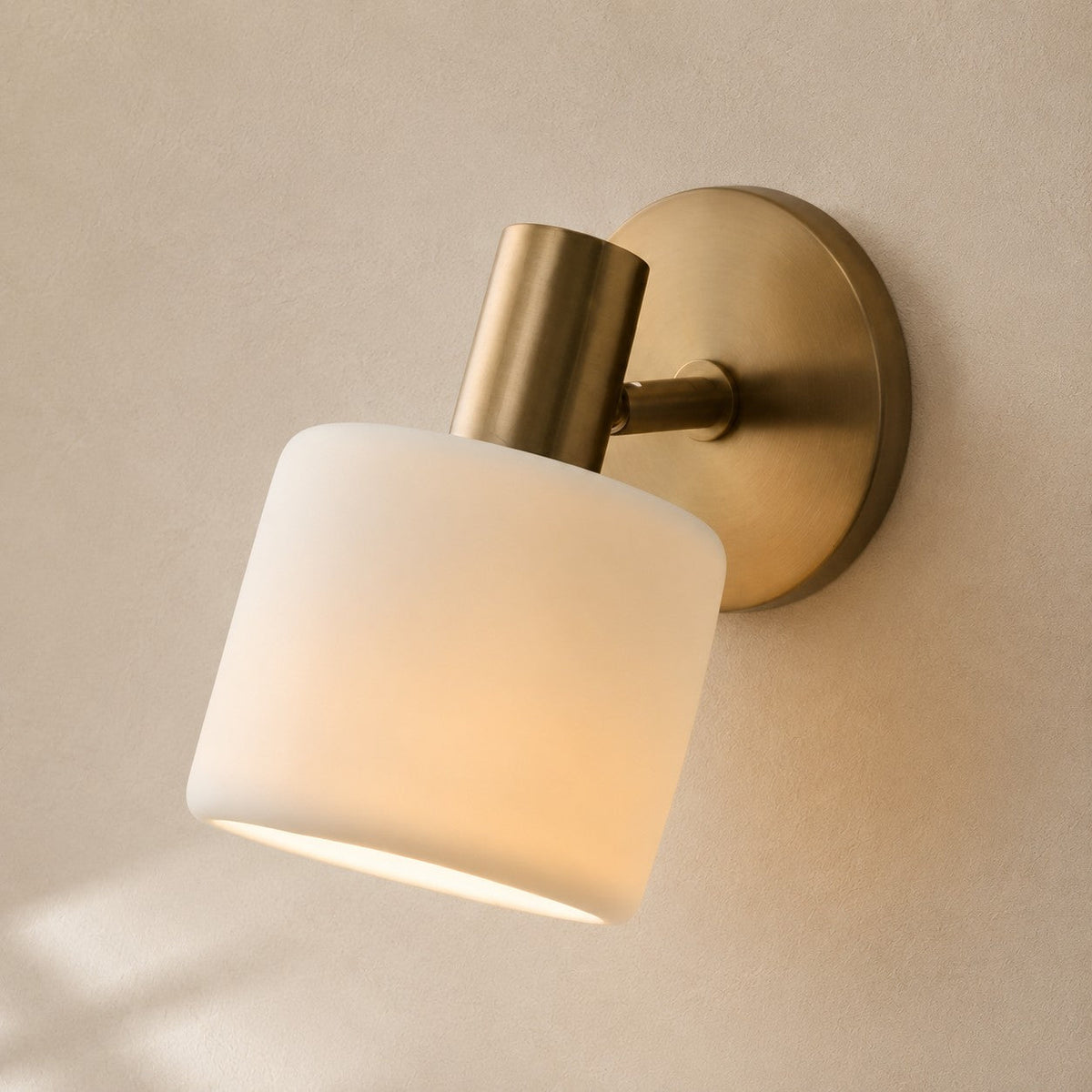 Keramische Ronde Wandlamp Wit Minimalistisch Flush Mount Verlichting voor Hal en Gang