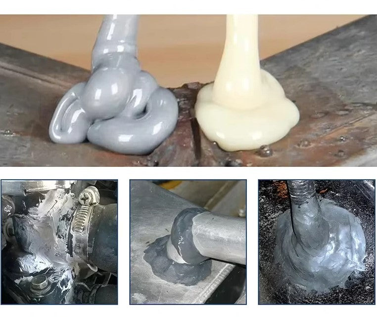 Industriële Metaalreparatielijm Set - Sterke Afdichting voor Buizen en Metalen Oppervlakken