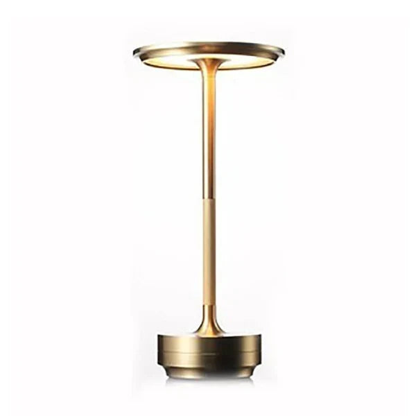 Dimbare Tafellamp Oplaadbaar Waterbestendig Metaal Touch Bediening Draadloos LED Sfeerverlichting Sfeerlamp