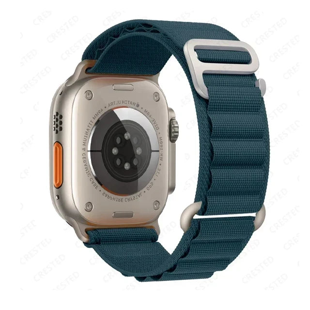 Nylon Horlogeband Sportief Alpine Loop Verstelbaar Smartwatch Bandje voor Outdoor Activiteiten en Dagelijks Gebruik