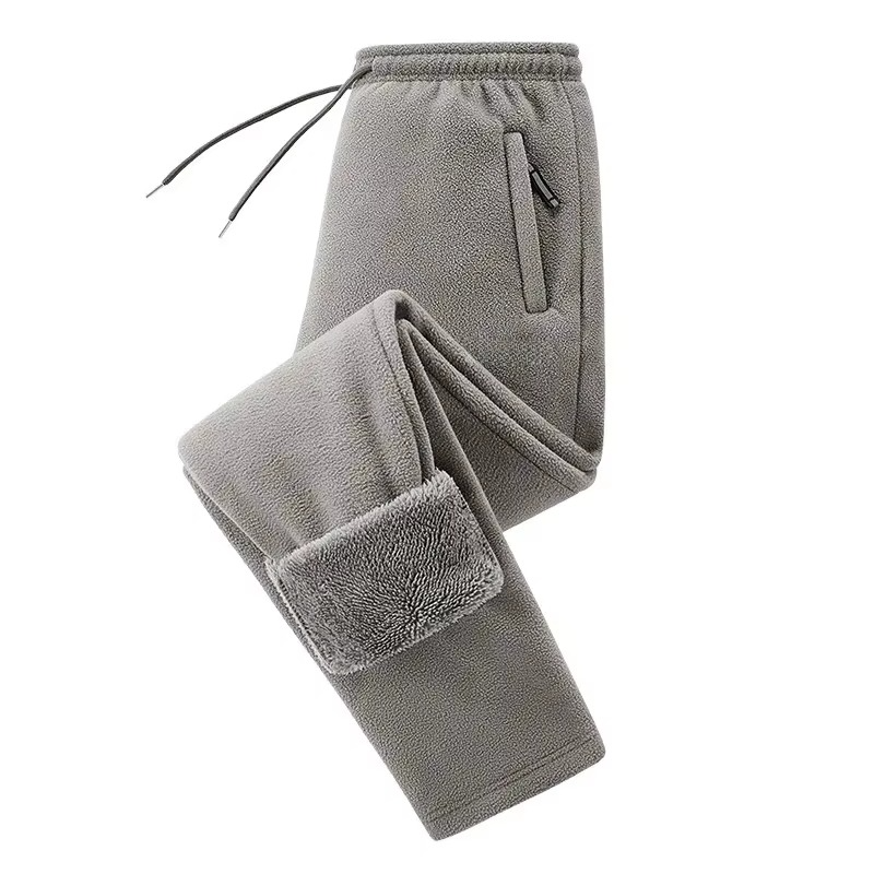 Thermische Sherpa Fleece Broek Heren Winterbroek Gevoerd Warme Vrijetijdsbroek Outdoor Wandelen Camping