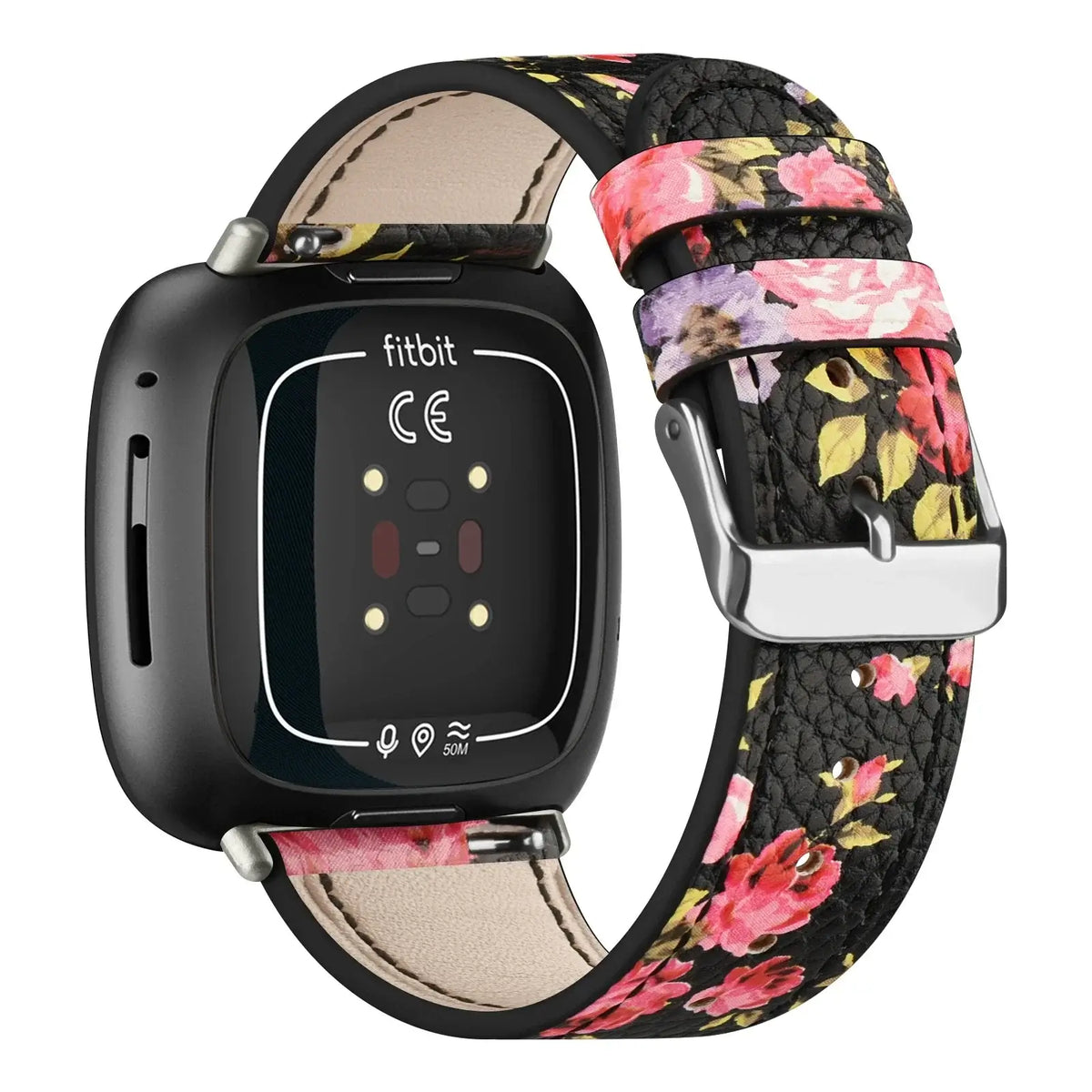 Leren Smartwatch Bandje Verstelbaar Sporthorloge Armband Vervanging Polsband voor Dames en Heren活动追踪