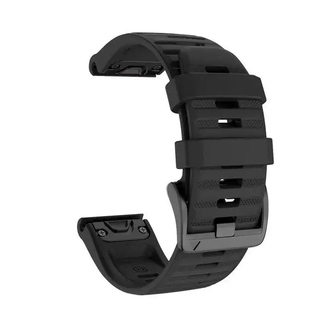 Siliconen Horlogeband QuickFit Systeem Ademend Verstelbaar 22mm 26mm Sporthorloge Smartwatch Polsband