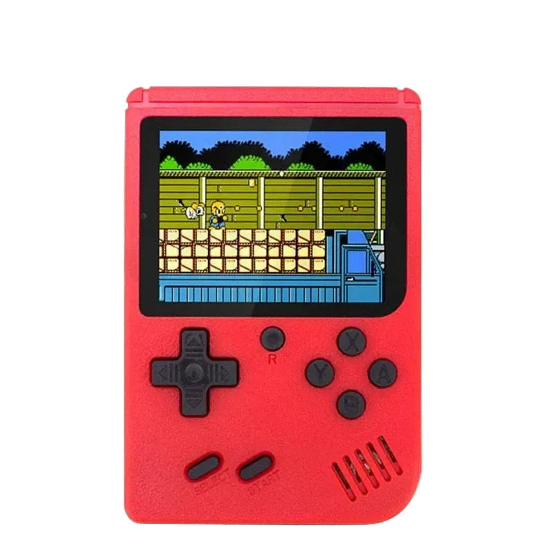 Retro Draagbare Spelconsole met 400 Klassieke Games - 3 Inch LCD Scherm & TV Aansluiting