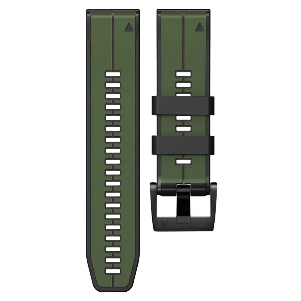 Siliconen Horlogeband met Snelsluiting 22mm 26mm Smartwatch Polsband Sportarmband Comfortabel Waterbestendig