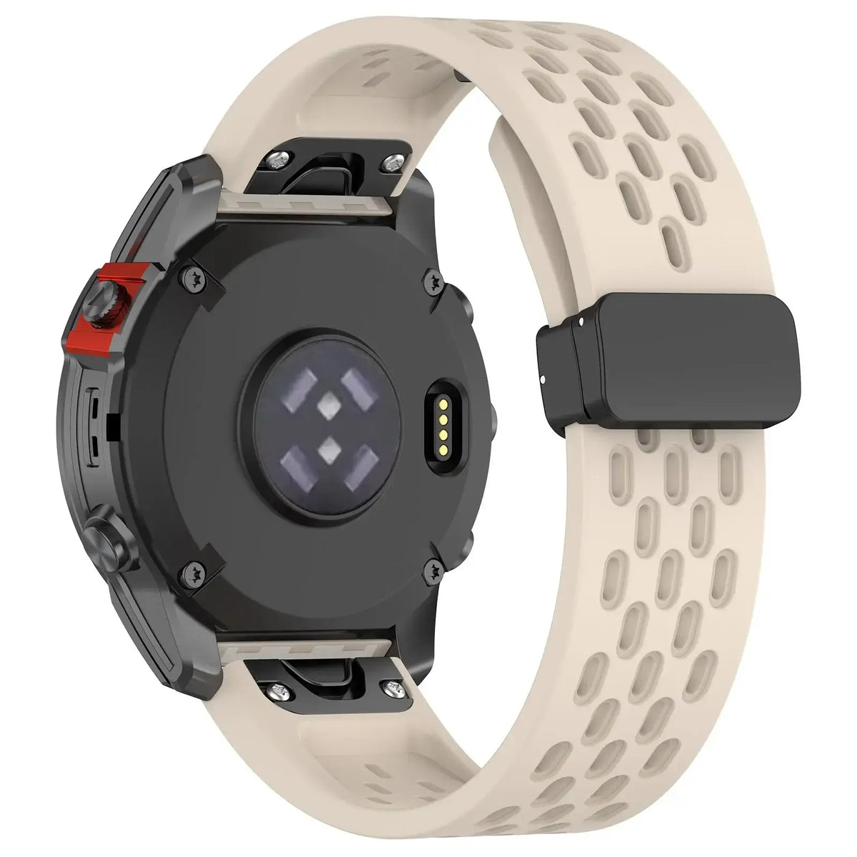 Siliconen Smartwatchband Ademend QuickFit Sport Polsband Vervanging 20mm 22mm 26mm Horloge Accessoire