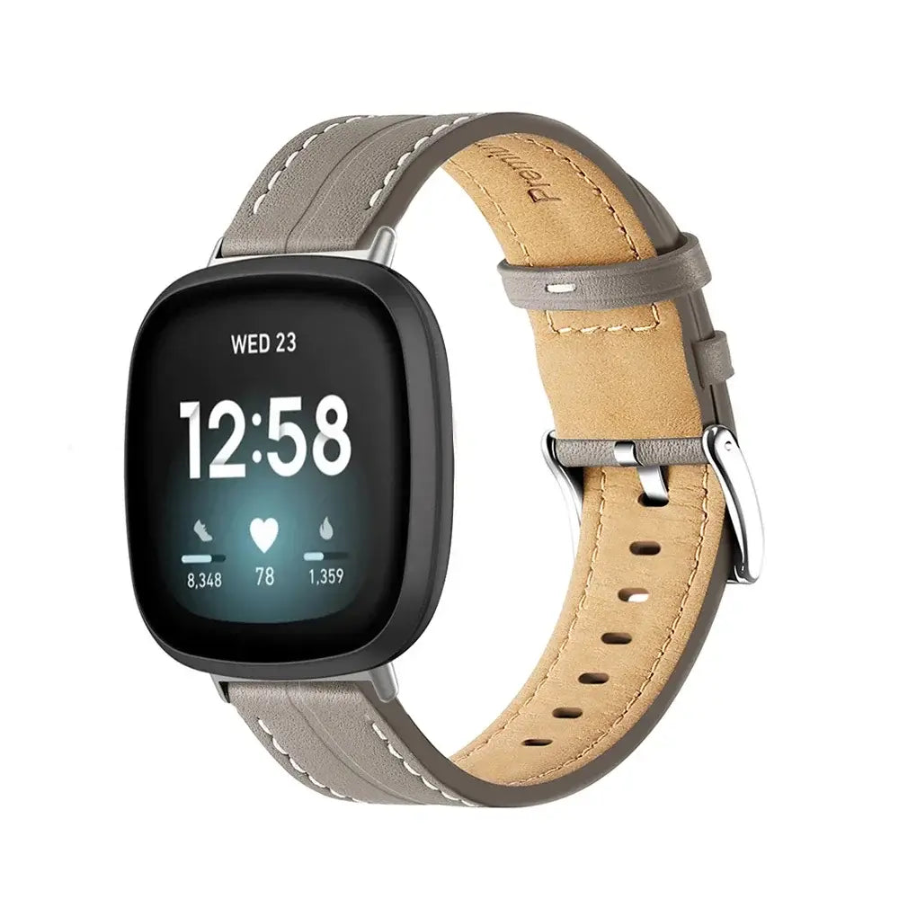Lederen Smartwatch Bandje Verstelbaar Polshorloge Band Leer Premium Stijlvol Vervangingsbandje Accessoire
