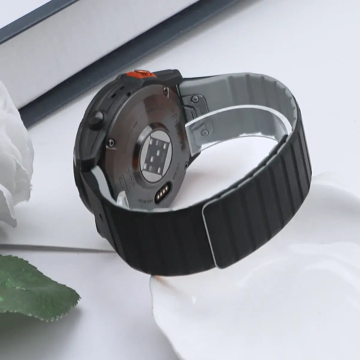 Siliconen Smartwatch Bandje met Magnetische Sluiting - Verwisselbare Horlogeband 22mm 26mm Sporthorloge