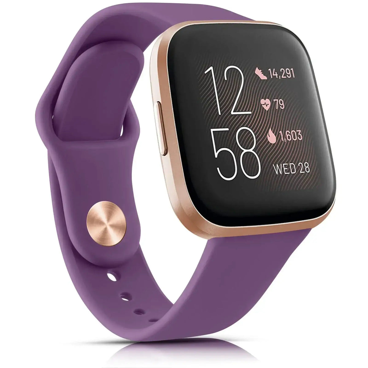 Siliconen Smartwatch Band Waterbestendig Verstelbaar Sporthorloge Polsbandje Fitbit Compatibel Actief