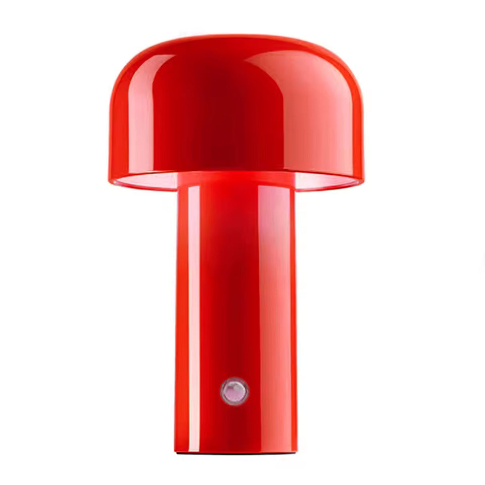 Paddenstoel Tafellamp LED Oplaadbaar Touch Dimbaar Sfeerlamp Modern Design Decoratieve Verlichting Draadloos