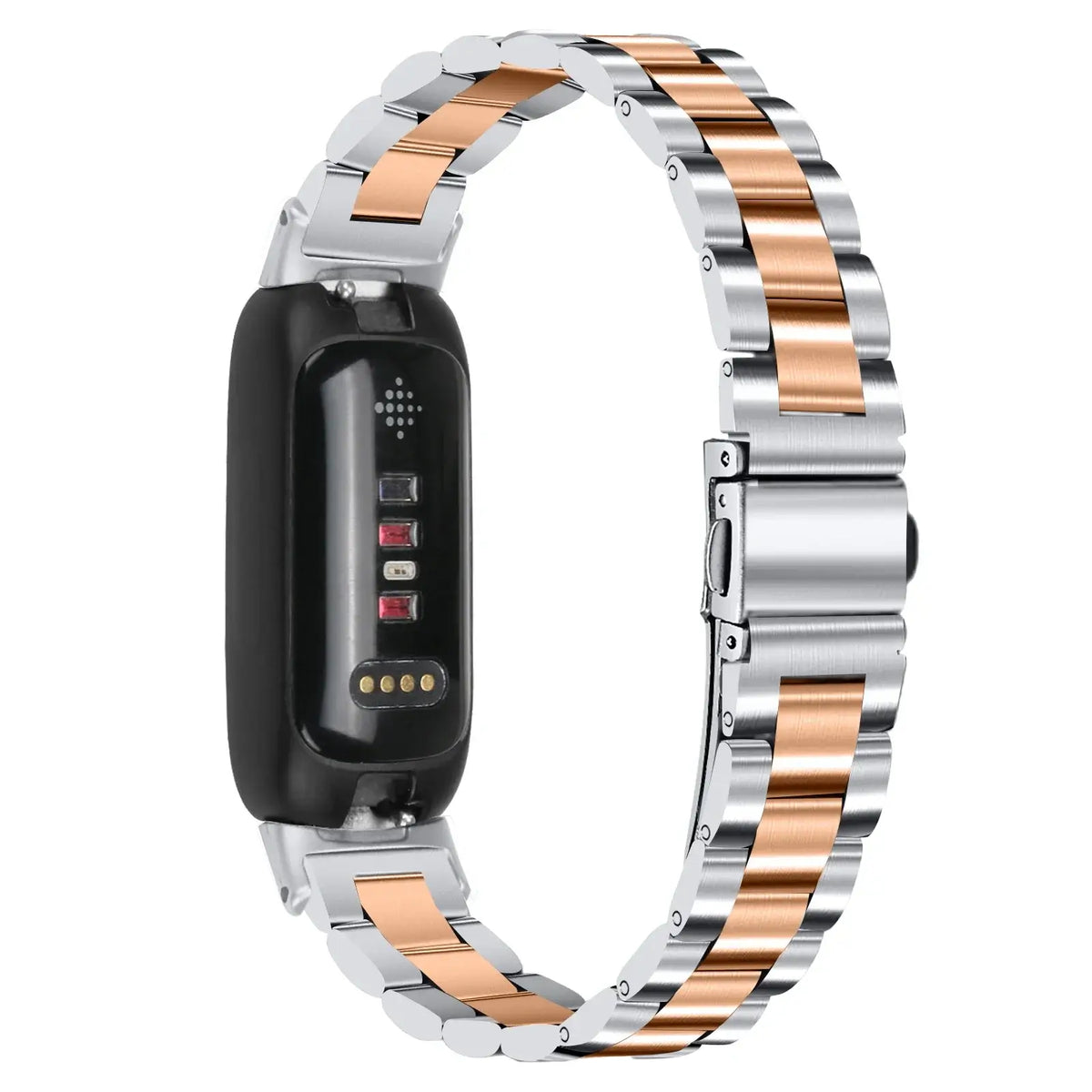 RVS Smartwatch Bandje Metalen Schakelband Verstelbaar Polshorloge Armband Sporthorloge Accessoire Stijlvol