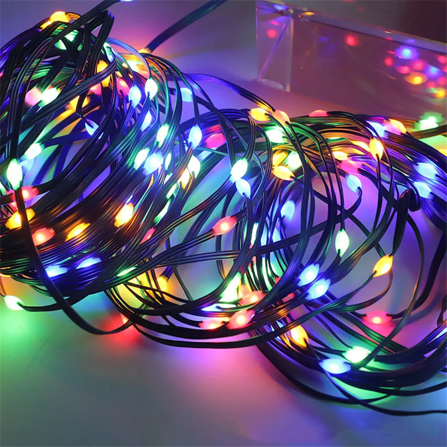 LED Lichtsnoer Buiten Slinger IP65 Tuinverlichting Balkon Terras Flexibel Lichtkabel Decoratief Feestverlichting