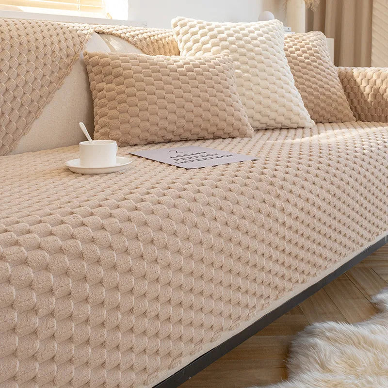 Fluweelzachte Plaid met Antislip - Luxe Comfort voor Bank & Bed in Diverse Kleuren