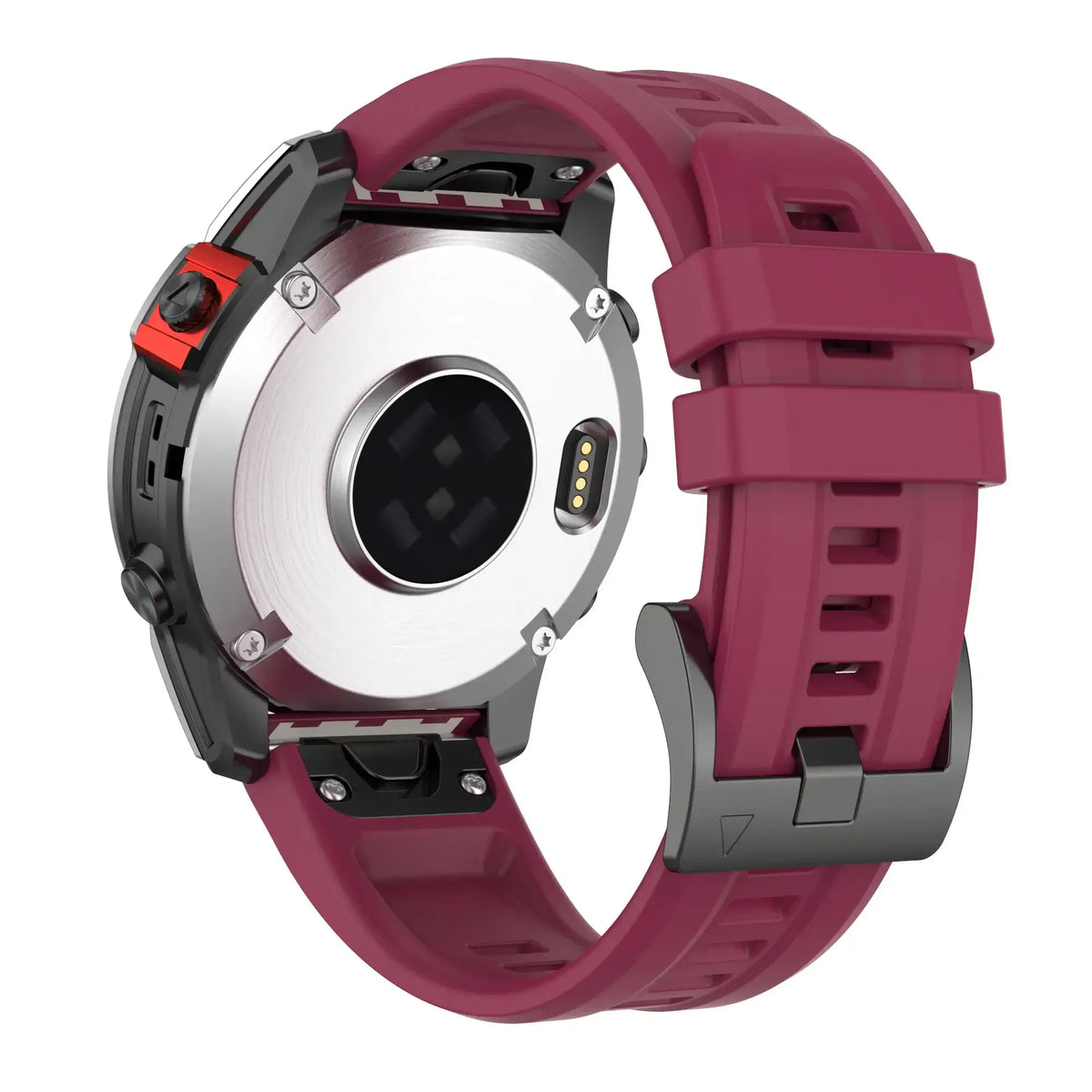 Siliconen Smartwatch Band 20mm 22mm 26mm Verstelbaar Sporthorloge Polsband Vervangingsbandje Comfortabel