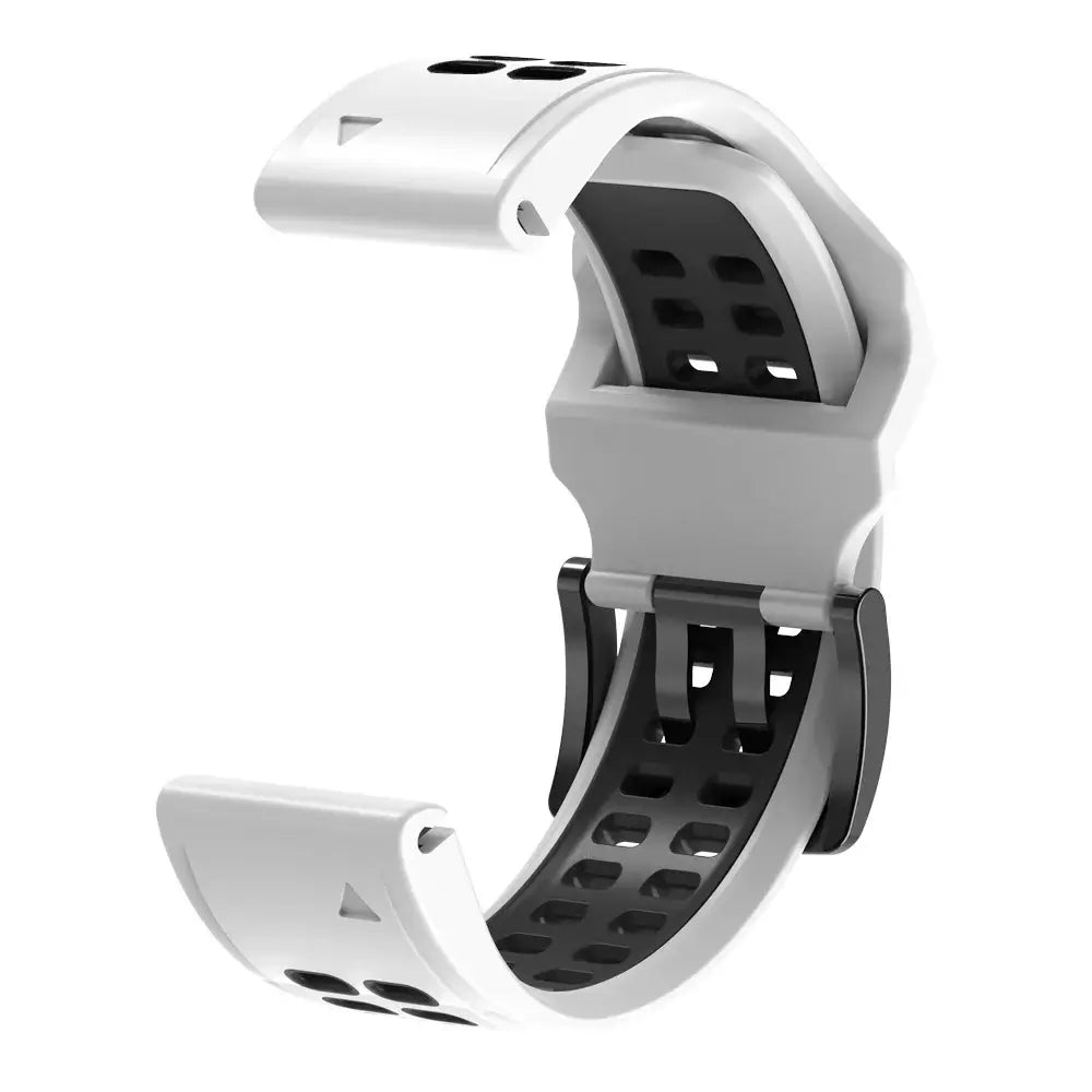 Siliconen Horlogeband QuickFit Systeem Ademend Verstelbaar 22mm 26mm Sporthorloge Smartwatch Polsband