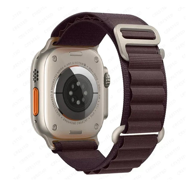 Nylon Horlogeband Sportief Alpine Loop Verstelbaar Smartwatch Bandje voor Outdoor Activiteiten en Dagelijks Gebruik