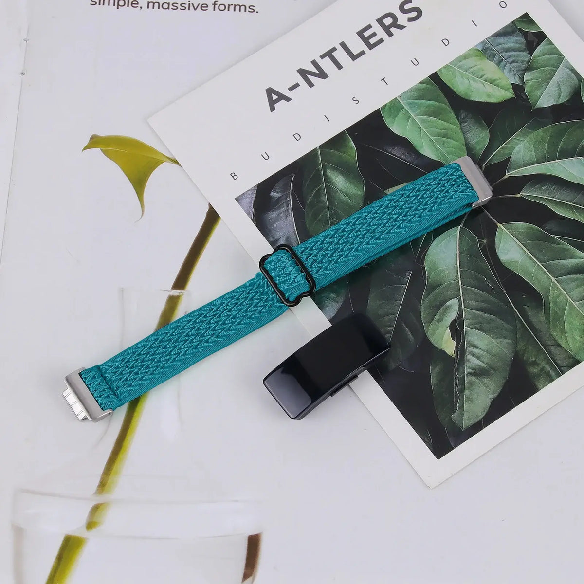 Elastische Nylon Smartwatch Bandje Verstelbaar Sportief Ademend Comfortabel Fitnesstracker Accessoire