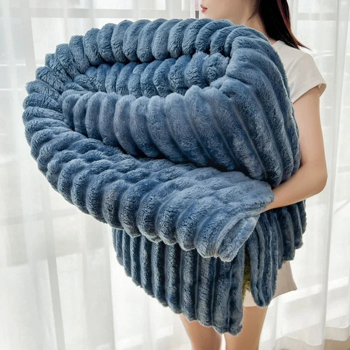 Flanellen Dekbedovertrek 240x220 cm | Zacht Fleece & Dubbelzijdig | Luxe Hotelcomfort
