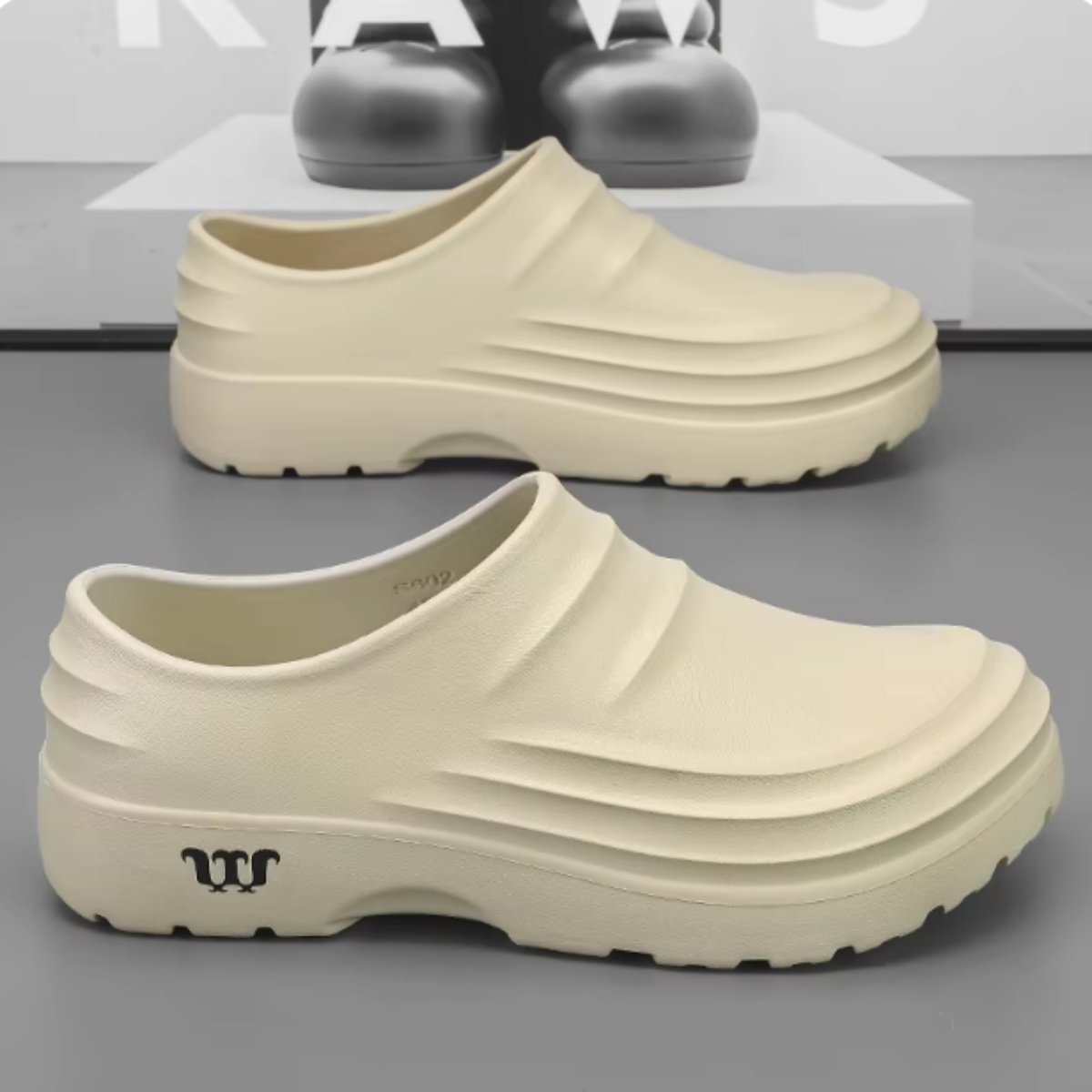 Waterdichte Orthopedische Clogs met Geldemping voor Werk Zorg en Horeca Comfortabele Antislip Werkschoenen