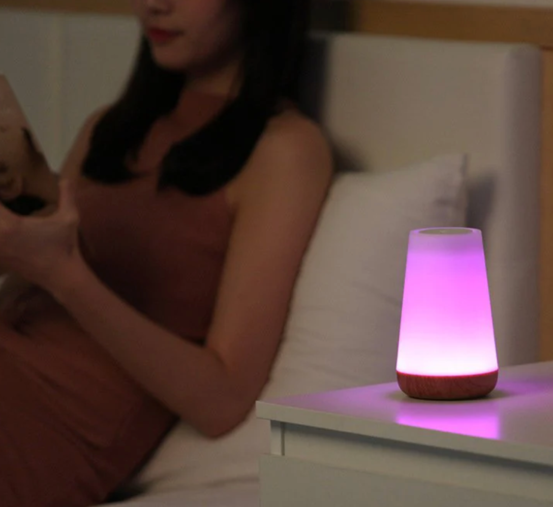 Draadloze RGB Nachtlamp LED Sfeerlicht Touch Bediening Afstandsbediening Oplaadbaar 13 Kleuren Woonkamer