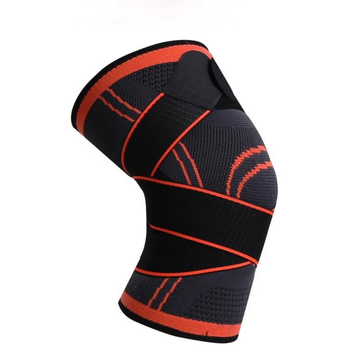 Compressie Kniebrace met Verstelbare Banden Sport Ondersteuning Gewrichtsbescherming Fitness Training