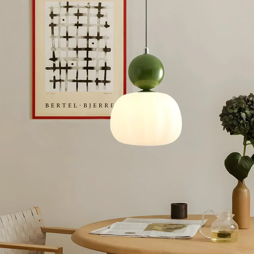 Glazen Hanglamp in Art Deco Stijl - Warm Licht met Luxe Uitstraling