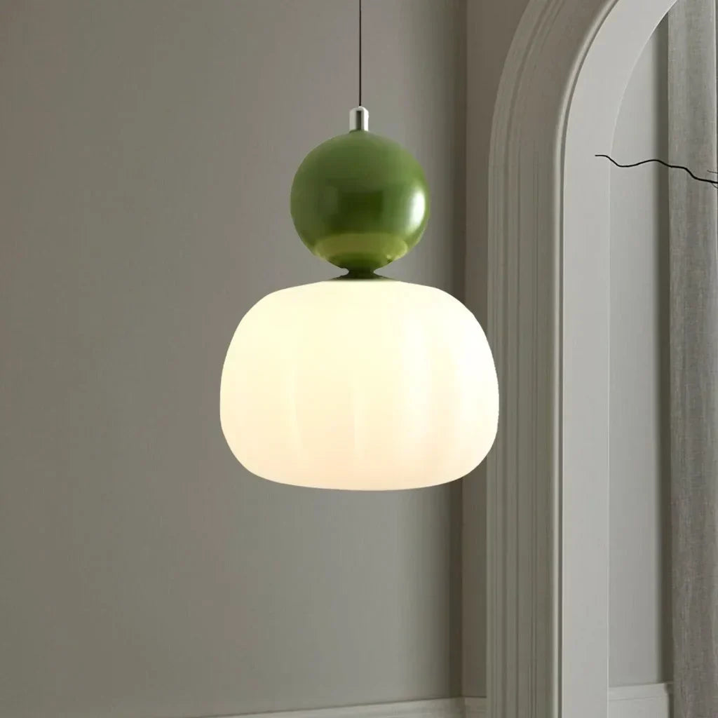 Glazen Hanglamp in Art Deco Stijl - Warm Licht met Luxe Uitstraling