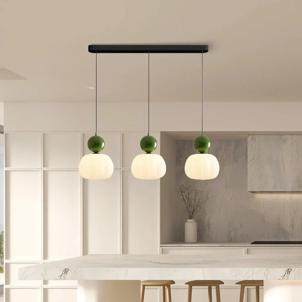 Glazen Hanglamp in Art Deco Stijl - Warm Licht met Luxe Uitstraling