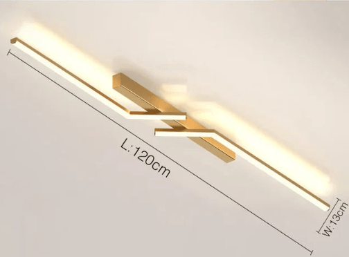 Lineaire LED Plafondlamp - Modern Minimalistisch Design