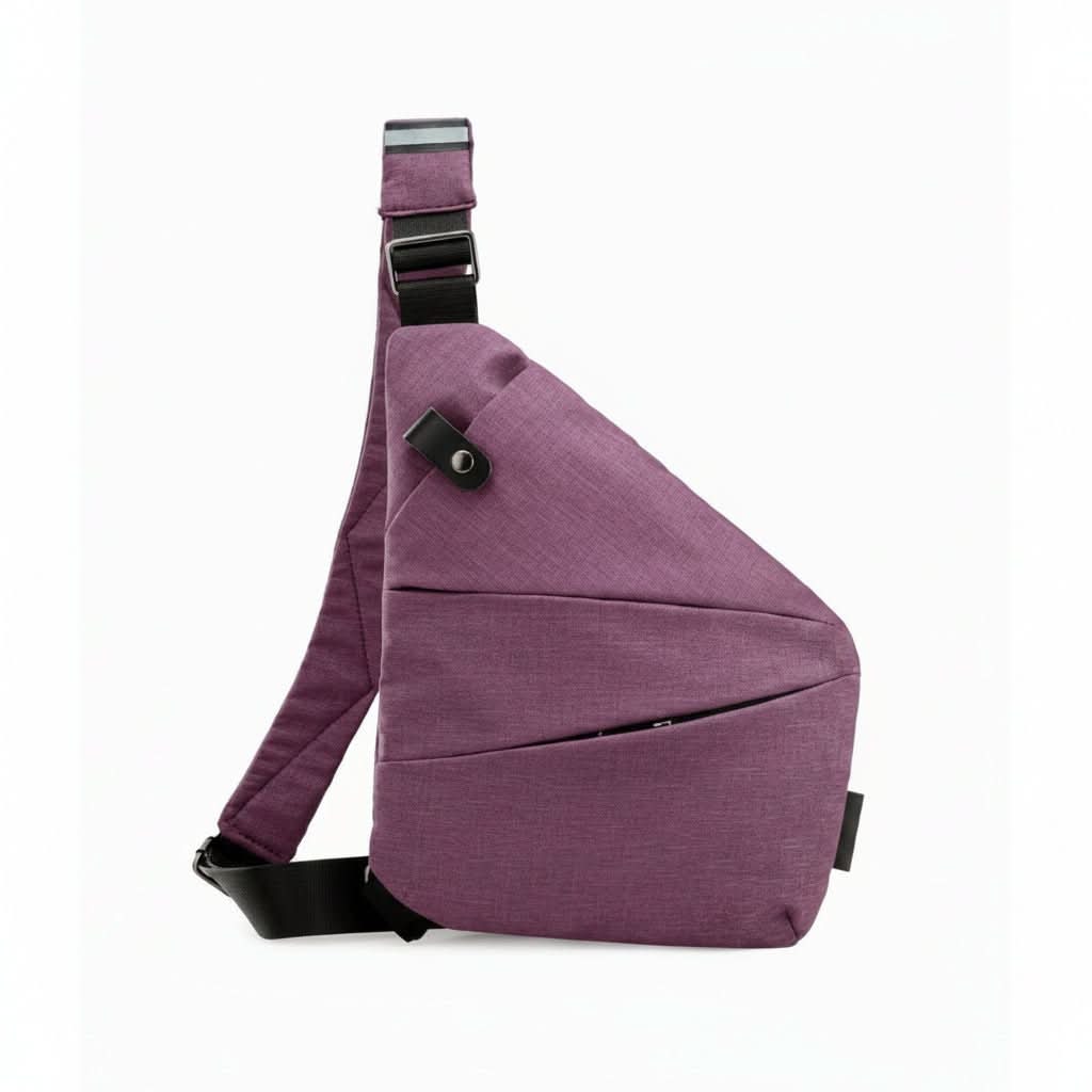 Crossbody Schoudertas met RFID-Bescherming Waterafstotend Anti-Diefstal Design voor Dagelijks Reizen Werk
