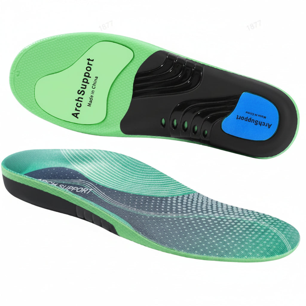 Ergonomische Inlegzolen met Hoge Voetboog Ondersteuning voor Dagelijks Draagcomfort Wandelen Sport Schoenen