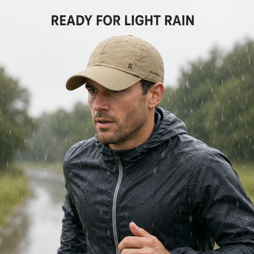 Waterafstotende Hardlooppet Verstelbaar Ultralight Sportcap Running Outdoor Jogging Regenbescherming