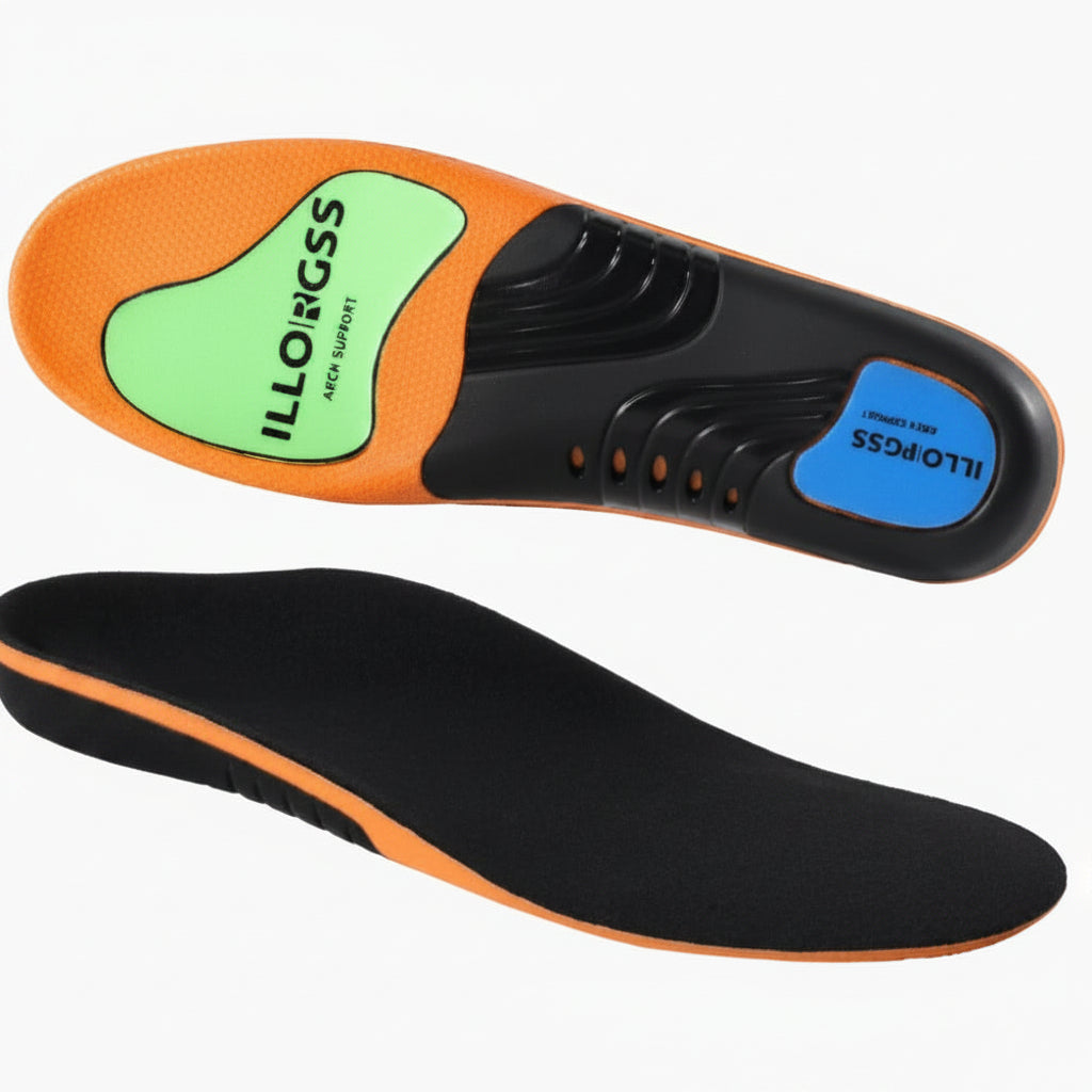 Ergonomische Inlegzolen met Hoge Voetboog Ondersteuning voor Dagelijks Draagcomfort Wandelen Sport Schoenen