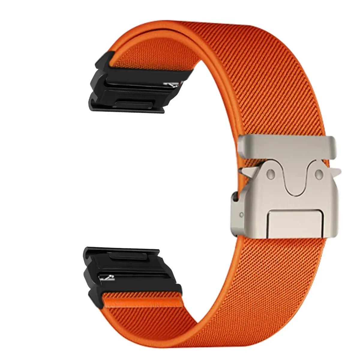 Nylon Smartwatch Bandje 22-26mm Militair Design Verstelbaar Unisex Polsband Sportief Universeel Compatibel