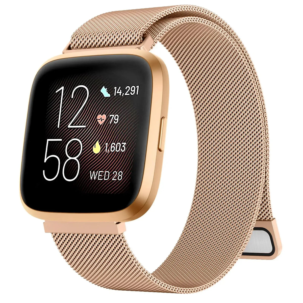 Metalen Smartwatch Horlogeband Staal Universeel Verstelbaar Lichtgewicht Verwisselbaar Polsband Accessoire