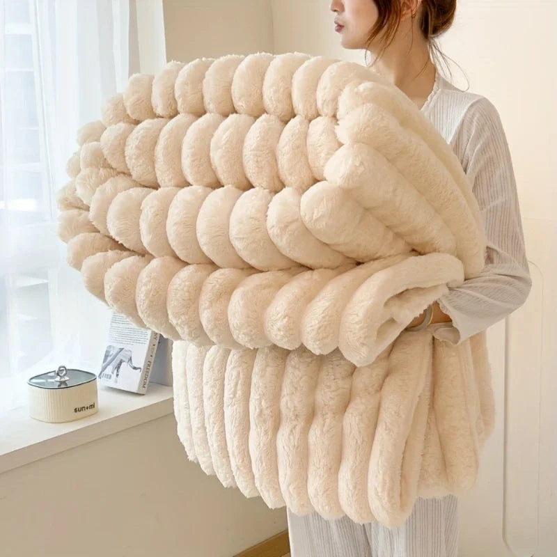 Flanellen Dekbedovertrek 240x220 cm | Zacht Fleece & Dubbelzijdig | Luxe Hotelcomfort