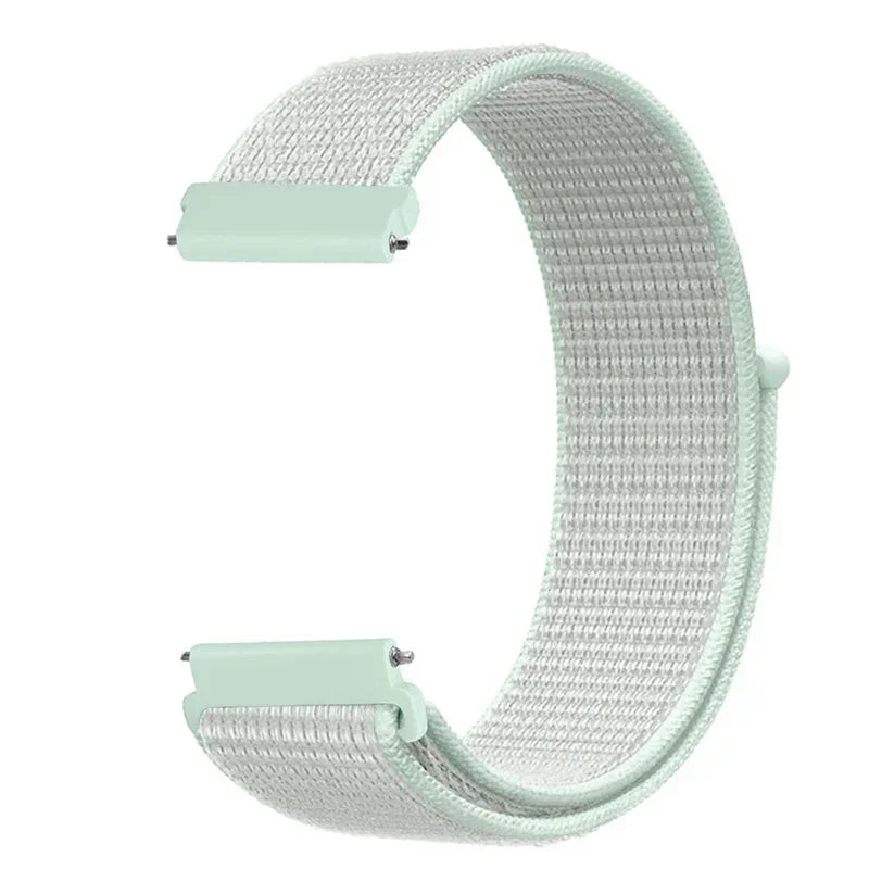 Verstelbare Nylon Sportband voor Smartwatch 20mm 22mm Ademend Polsband Sporthorloge Lichtgewicht Fitness