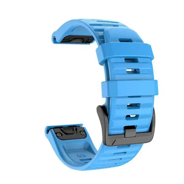 Siliconen Horlogeband QuickFit Systeem Ademend Verstelbaar 22mm 26mm Sporthorloge Smartwatch Polsband