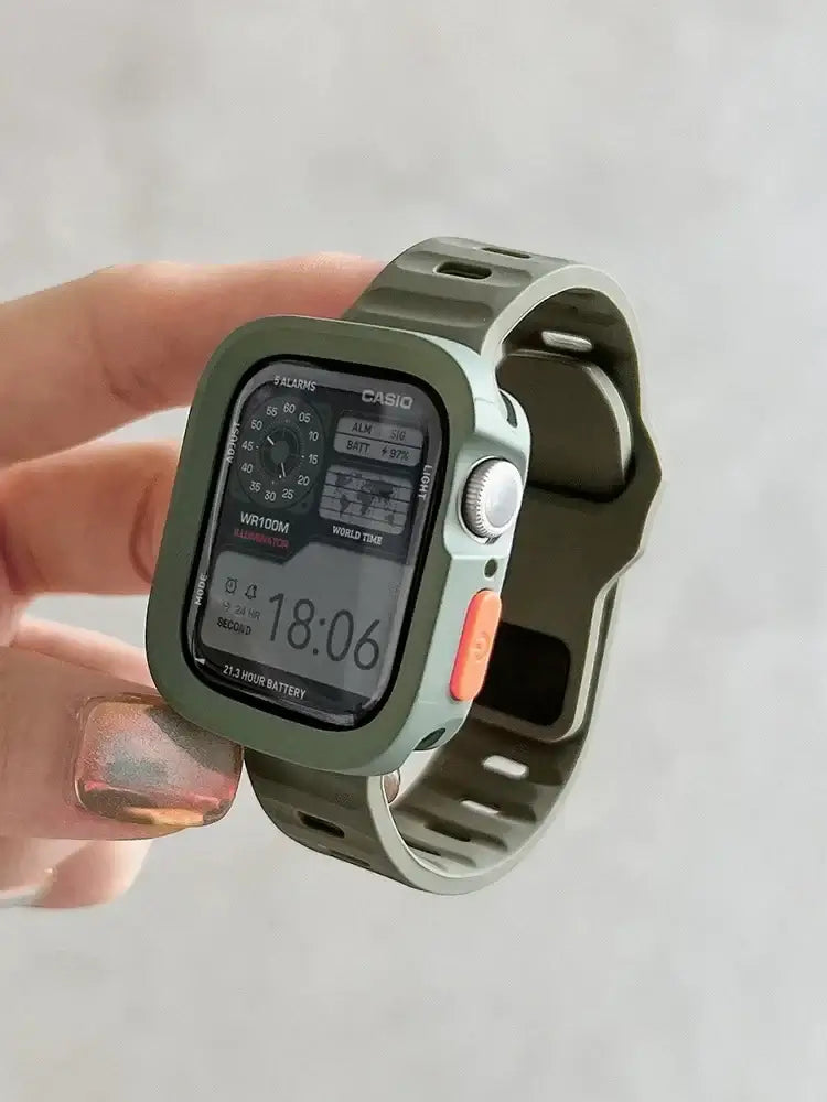 Siliconen Smartwatch Bandje Flexibel Comfortabel met Snelsluiting Sportarmband 38-49mm Universeel Vervanging