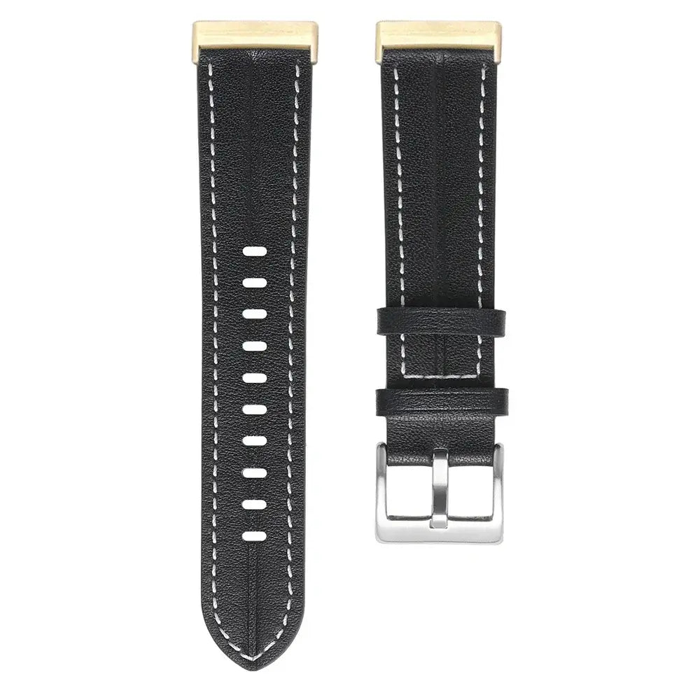 Lederen Smartwatch Bandje Verstelbaar Polshorloge Band Leer Premium Stijlvol Vervangingsbandje Accessoire
